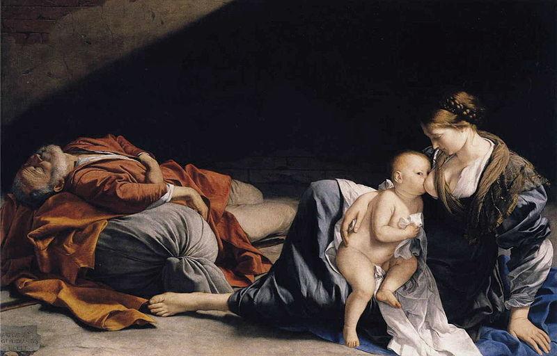 Orazio Gentileschi Rest on the Flight to Egypt oil painting picture